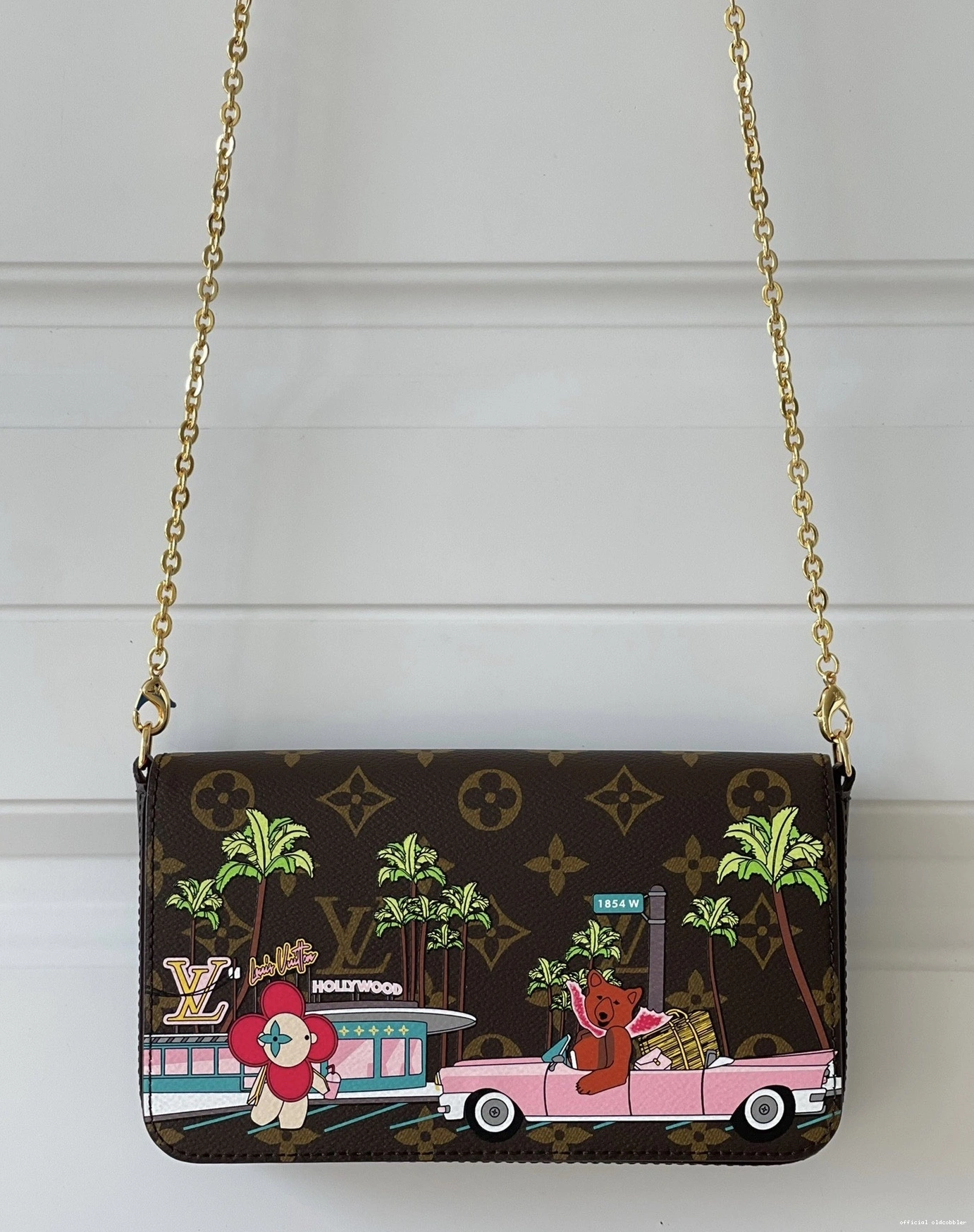 Official oldcobbler POCHETTE LOUIS FÉLICIE VUITTON 0819
